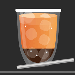 Iced Orange Americano