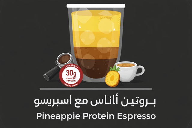Pineapple Beef Protein with Espresso